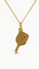 Pickleball Pendant Necklace