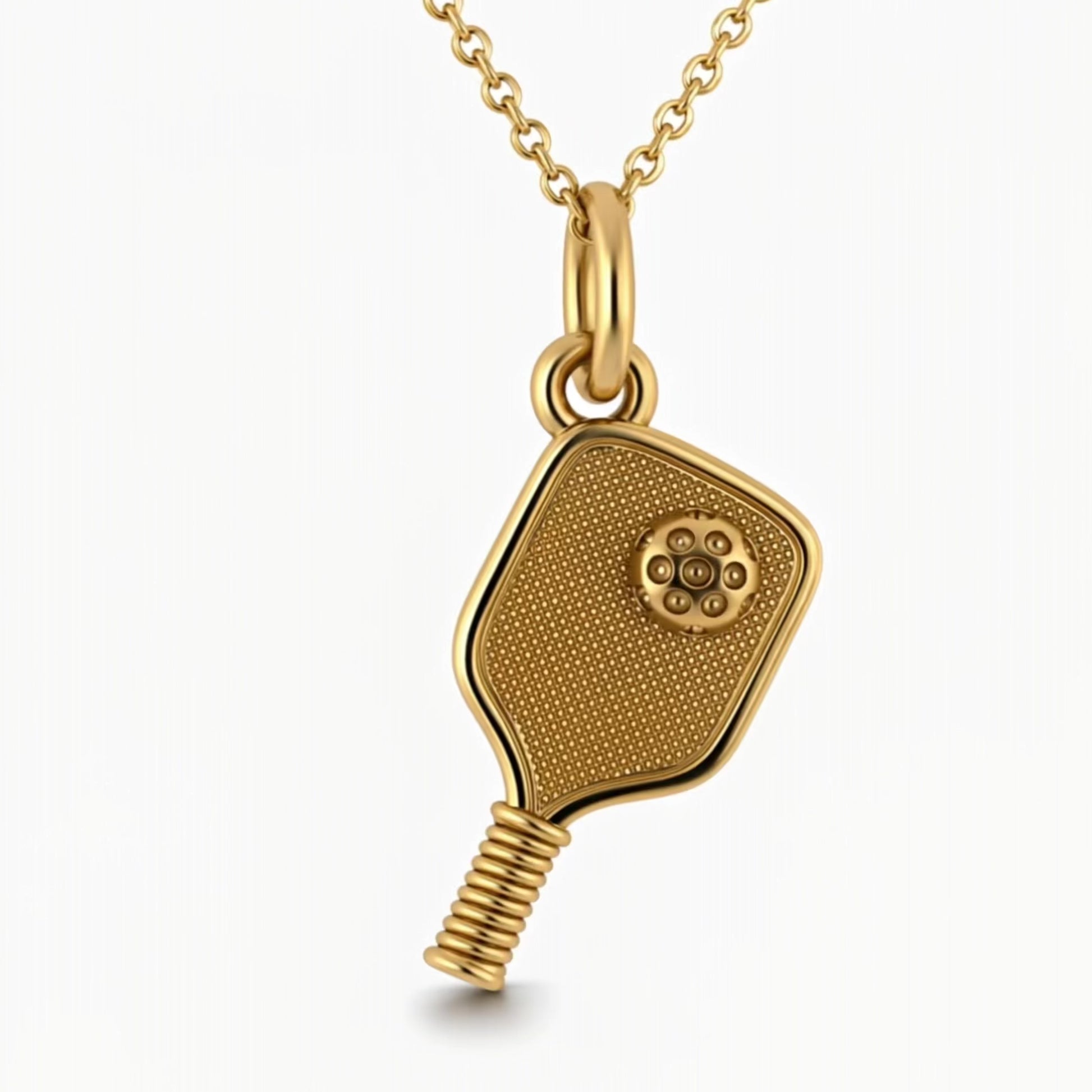 Pickleball Pendant Necklace
